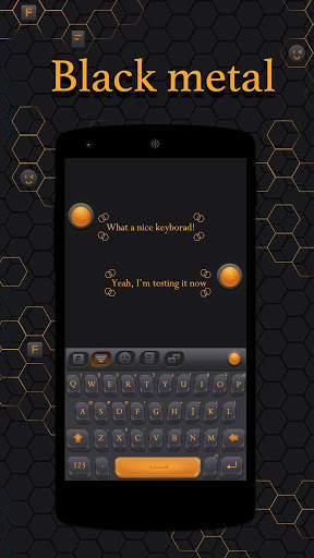 Blackmetal for FancyKey Keyboard screenshot 2