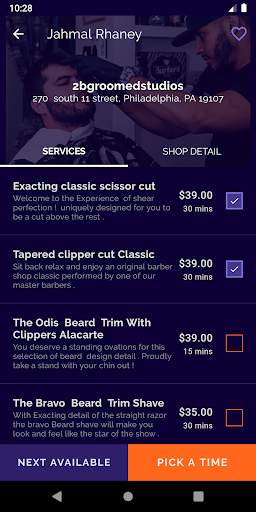 Live Chair Client App screenshot 1