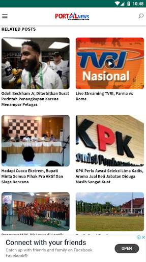 Portal News screenshot 2
