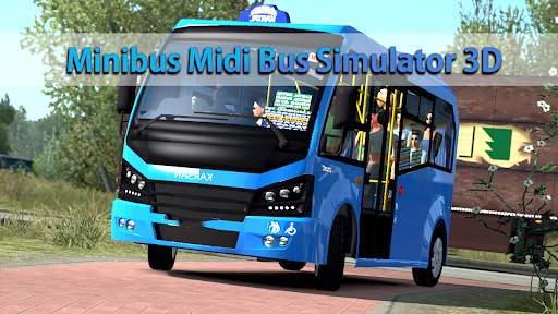 Minibus Midi Bus Simulator 3D screenshot 4