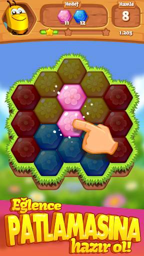 Bee Brilliant Blast screenshot 1