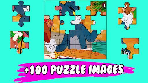 Tom Jigsaw Jerry Puzzle Game screenshot 3