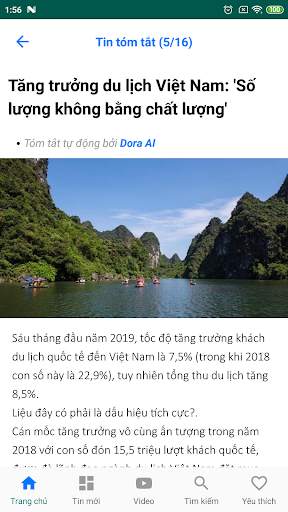 Tin tức Dora screenshot 8