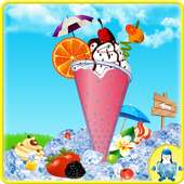 Icecream shake maker games logo