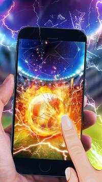 Flame Gold Football Live Wallpaper screenshot 3
