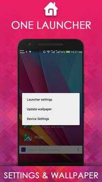 One Launcher - Theme, Wallpaper and Apps screenshot 4