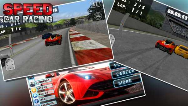 Need For Racing: 3D Speed Car screenshot 1