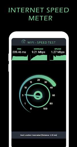Internet speed meter 2020: wifi 4g, 5g Speed Test screenshot 3