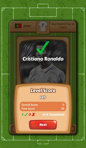 Scratch Football Player Quiz screenshot 2
