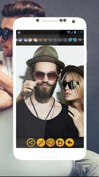 Fashion Men Sunglasses Photo Editor 2 تصوير الشاشة
