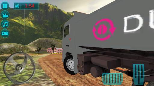 Cargo Truck Driving Offroad 3D screenshot 2