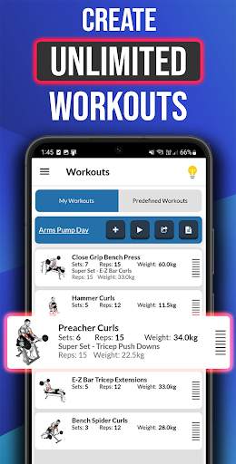 Gym Exercises & Workouts screenshot 3