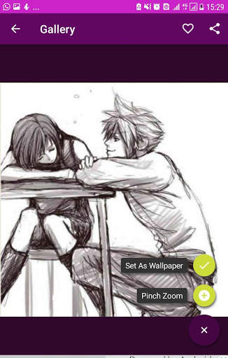 Bagaimana Menggambar Pasangan Anime screenshot 3