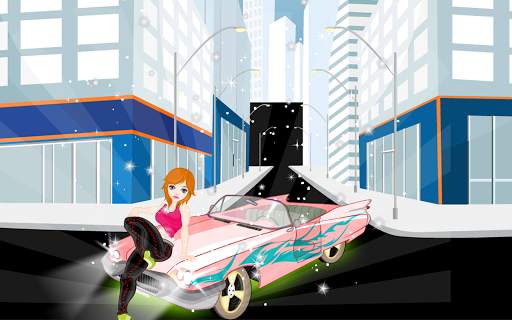 Girls Game-Decorating Car स्क्रीनशॉट 8
