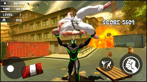 Shadow Rope Hero Power : Amazing Spider Fighter screenshot 2