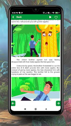 English story with audio and pictures - kids story screenshot 2