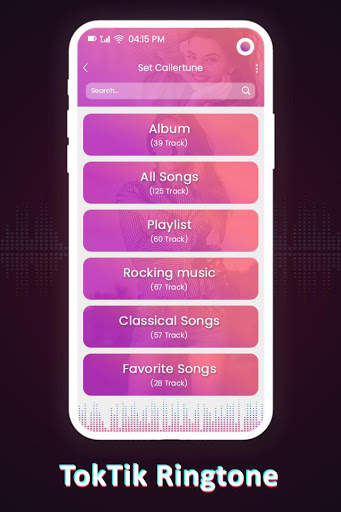 TokTik Music Ringtone 2020 : Set Caller Tunes screenshot 1