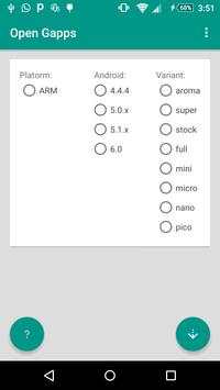 Open Gapps - All Gapps screenshot 3