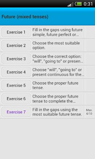 English exercises скриншот 3