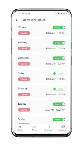 eFood Merchant screenshot 5