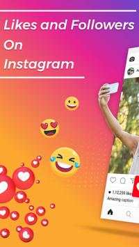 Likes and followers on Instagram screenshot 1