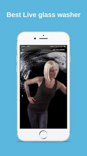 Washer Girl Live Wallpaper screenshot 5