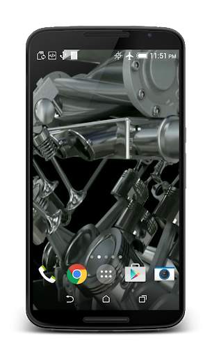 V8 Engine 3D Live Wallpaper screenshot 3