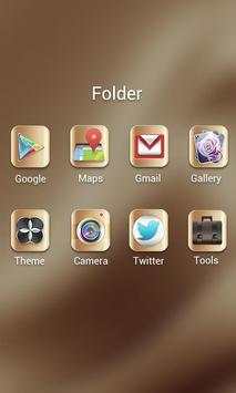 Gold  GO Launcher Theme screenshot 4