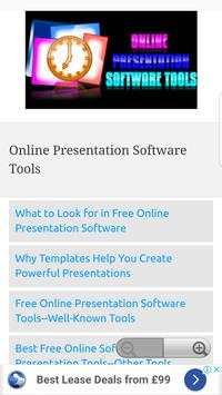 Online Presentation Software Tools screenshot 1