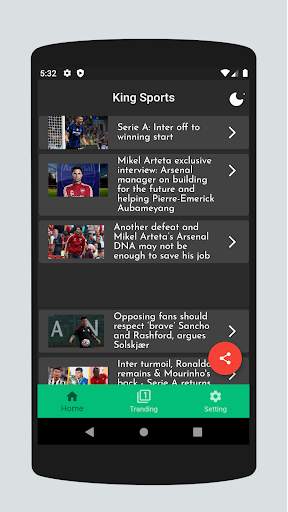 King Sports screenshot 1