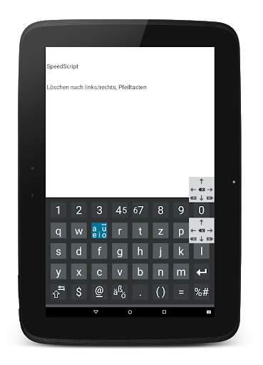SpeedScript Tastatur free screenshot 21
