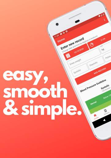 Blood Pressure Companion Diary - Tracker & Checker screenshot 1