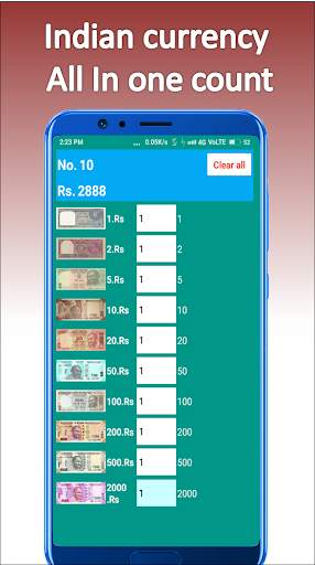 Calculator Cash-Indian Rs Tally screenshot 5