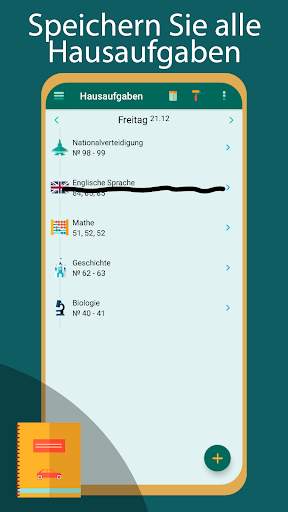 School (Schule) - Studienassistent screenshot 3