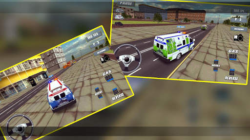 Ambulance Rescue Drive 3D screenshot 5