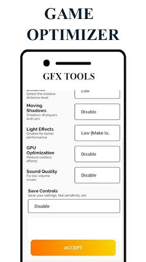GFX Tool - Game Booster,Launcher & Optimizer screenshot 1