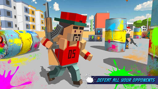 Paintball Shooter Game: Blocky World screenshot 2