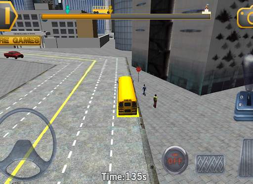 Schoolbus Driving 3D Simulator screenshot 4