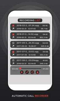 Auto Call Recorder 1 تصوير الشاشة