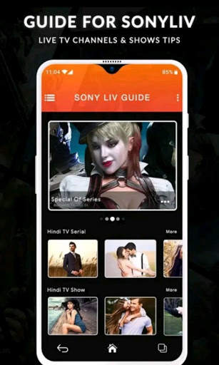 Free HD SonyLiv - Live TV Shows & Movies Guide screenshot 3