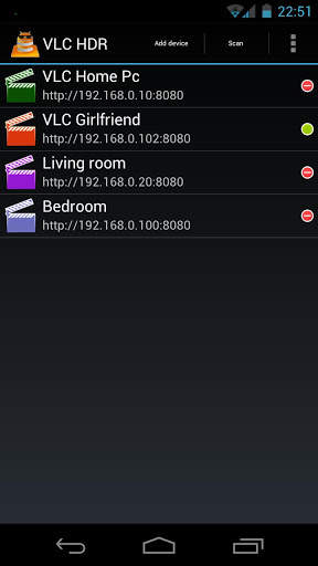 CJ VLC HD Remote (  Stream) screenshot 1