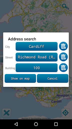 Map of Wales offline screenshot 4