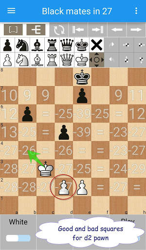7-piece chess endgame training screenshot 2