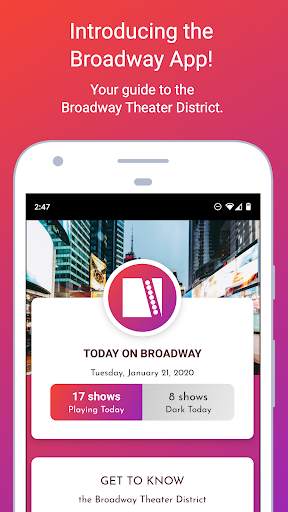 Broadway App screenshot 1