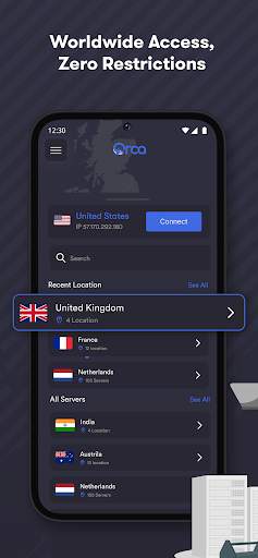 Orca VPN screenshot 5