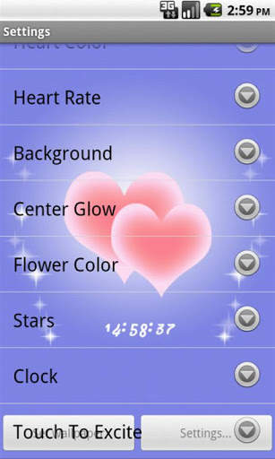 Hearts and Flowers LWP Free screenshot 4