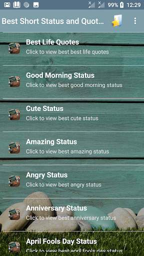 Best Short Status and Quotes screenshot 3