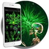 Neon Rasta Weed Theme 1.1.2