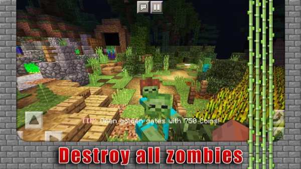 Zombie Apocalypse Battle Survival Mini-game MCPE screenshot 1