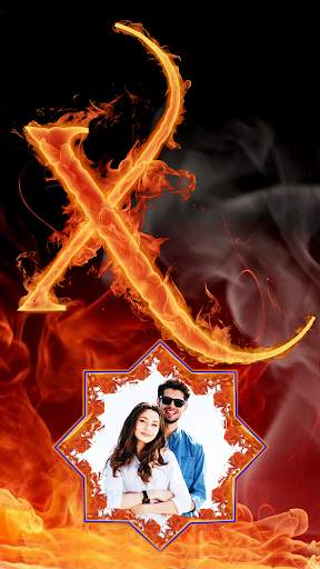 3d Fire Text : Smoke Fire Text Photo Frame Effect screenshot 11